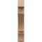 Ekena Millwork 8-in W x 36-in D x 44-in H Balboa Block Rough Cedar Woodgrain TimberThane Outlooker, Primed Tan OUTUR080X36X44BOA44RCPR - alternate 3